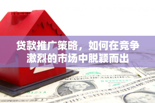 淮安贷款推广策略，如何在竞争激烈的市场中脱颖而出