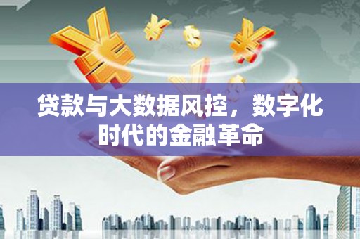 淮安贷款与大数据风控，数字化时代的金融革命