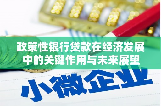 淮安政策性银行贷款在经济发展中的关键作用与未来展望