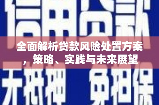 淮安全面解析贷款风险处置方案，策略、实践与未来展望