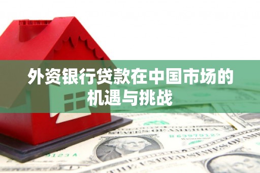 淮安外资银行贷款在中国市场的机遇与挑战