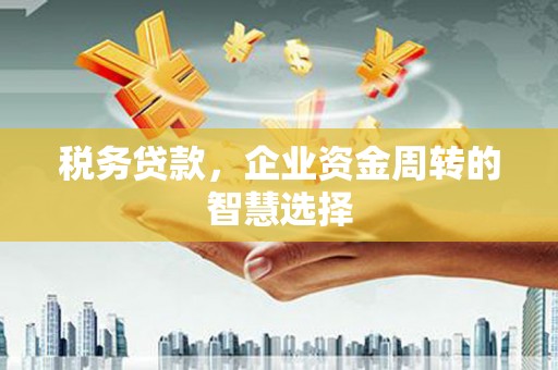 淮安税务贷款，企业资金周转的智慧选择