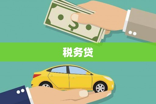 淮安税务贷