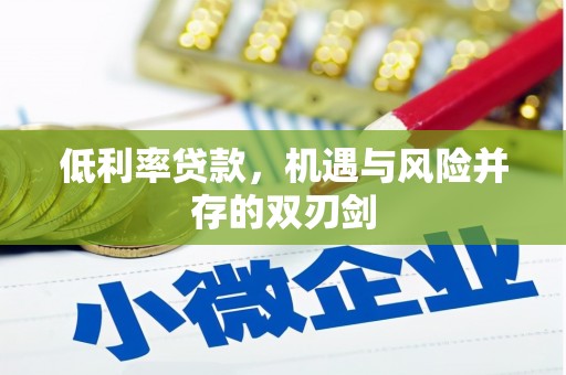 淮安低利率贷款，机遇与风险并存的双刃剑
